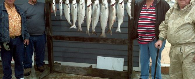 Lake Michigan Salmon fishing