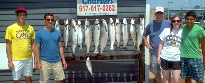 St Joseph Michigan Salmon Fishing
